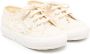 Superga Kids lace-embroidered cotton sneakers Neutrals - Thumbnail 1