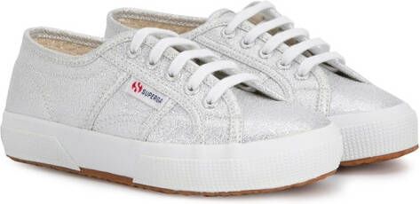 Superga Kids lace-up sneakers Silver