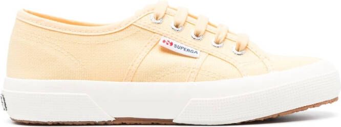 Superga low-top canvas sneakers Yellow