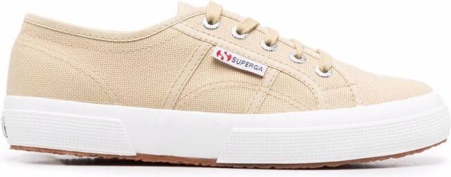 Superga low-top cotton sneakers Neutrals