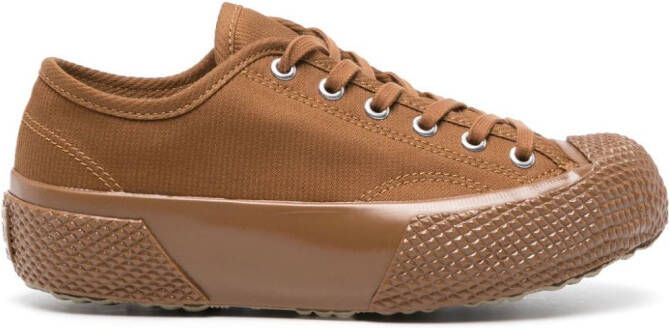 Superga Military Deck lace-up sneakers Brown