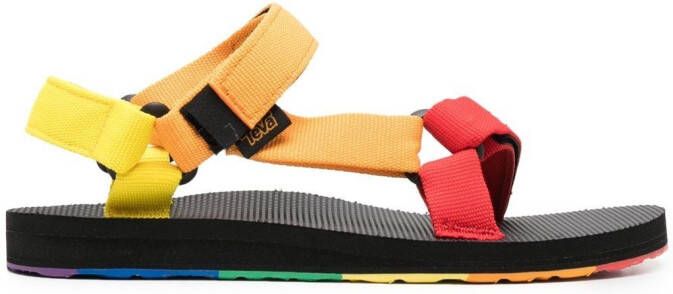 Teva colour-block open-toe sandals Blue