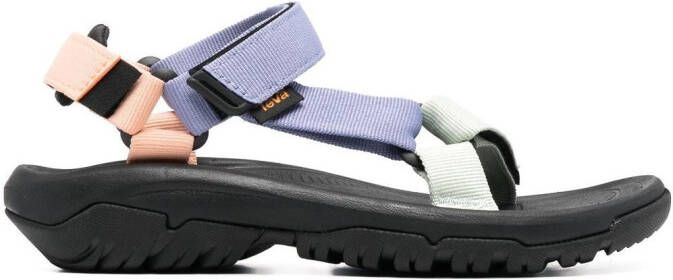 Teva Hurricane colour-block sandals Green