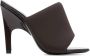 The Attico 110mm open-toe mules Brown - Thumbnail 1