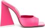 The Attico 119mm square-toe mules Pink - Thumbnail 1