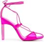 The Attico Adele 105mm sandals Pink - Thumbnail 1