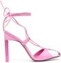 The Attico Adele 105mm sandals Pink - Thumbnail 1