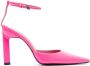 The Attico Amber ankle-strap pumps Pink - Thumbnail 1