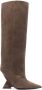 The Attico Cheope 105mm suede boots Brown - Thumbnail 1