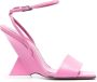 The Attico Cheope 110mm leather sandals Pink - Thumbnail 1