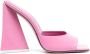 The Attico Devon 115mm leather mules Pink - Thumbnail 1
