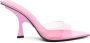 The Attico Ester 100mm leather mules Pink - Thumbnail 1