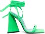 The Attico Isa open-toe sandals Green - Thumbnail 1
