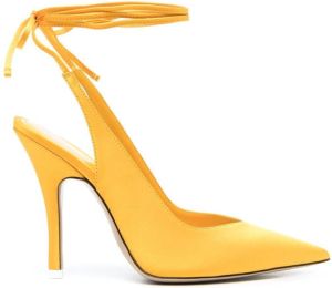 The Attico pointed-toe pumps Yellow
