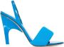 The Attico Rem 105mm slingback sandals Blue - Thumbnail 1