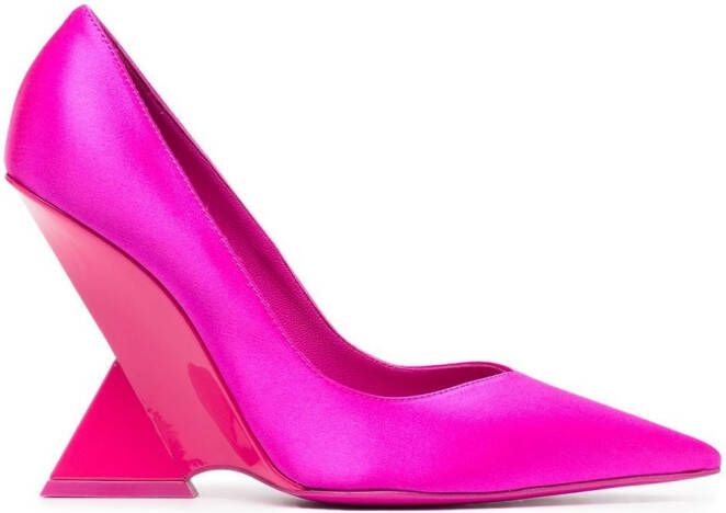 The Attico sculpted high-heel pumps Pink