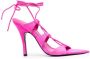 The Attico strap-detail open-toe sandals Pink - Thumbnail 1