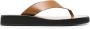 The Row leather flip flops Neutrals - Thumbnail 1