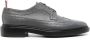 Thom Browne almond-toe leather brogues Grey - Thumbnail 1