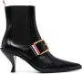 Thom Browne Chelsea buckle embellished boots Black - Thumbnail 1