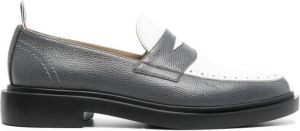 Thom Browne classic lightweight penny loafers Grey