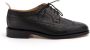 Thom Browne grain-textured leather oxfords Black - Thumbnail 1