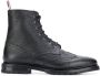 Thom Browne Classic Wingtip boots Black - Thumbnail 1