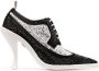 Thom Browne crystal-embellished 105mm derby shoes Black - Thumbnail 1