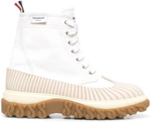 Thom Browne Duck ankle boots White