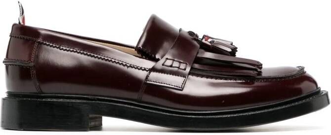 Thom Browne Good Year tassel loafers Red