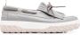 Thom Browne grosgrain-loop trim boat shoes Grey - Thumbnail 1