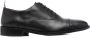 Thom Browne grosgrain-loop trim lace-up shoes Black - Thumbnail 1
