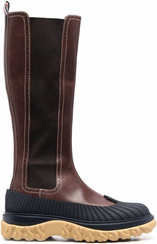 Thom Browne knee-high Chelsea duck boots