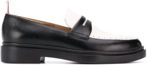 Thom Browne lightweight sole penny loafers Black