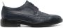 Thom Browne pebbled leather longwing brogues Blue - Thumbnail 1