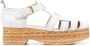 Thom Browne platform caged round-toe sandals White - Thumbnail 1