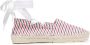 Thom Browne removable ankle tie espadrilles Red - Thumbnail 1