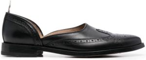 Thom Browne slip-on brogue shoes 001 BLACK