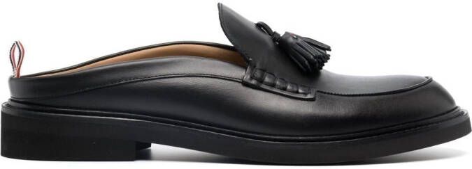 Thom Browne tassel-detailed slip-on loafers Black