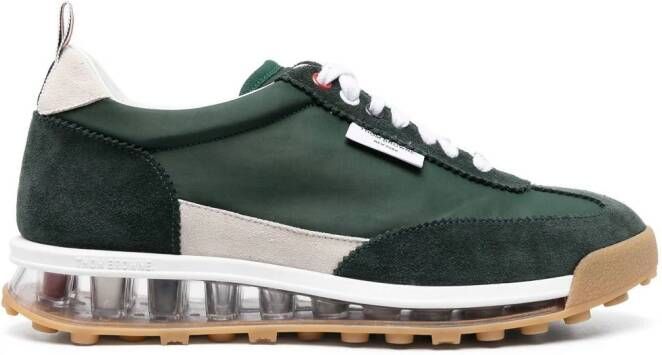 Thom Browne Tech Runner suede sneakers Green