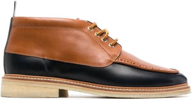 Thom Browne Top Deck two-tone Derby shoes