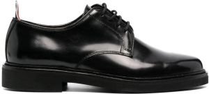 Thom Browne uniform lace-up loafers Black