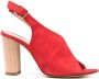 Tila March Arona leather sandals Red - Thumbnail 1