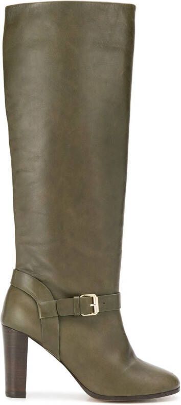 Tila March knee-length boots Green