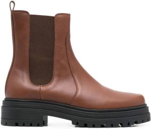 Tila March Sasha leather Chelsea boots Brown