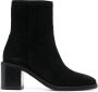 Tila March suede 80mm ankle boots Black - Thumbnail 1