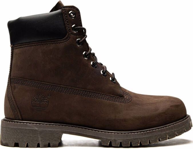 Timberland 6 Inch PRM Waterproof "Dark Brown" boots