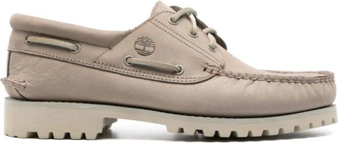 Timberland Authentic 3-Eye suede boat shoes Grey