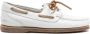 Timberland bow-detail leather boat shoes White - Thumbnail 1