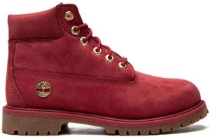 Timberland Kids 6-Inch Premium ankle boots Red